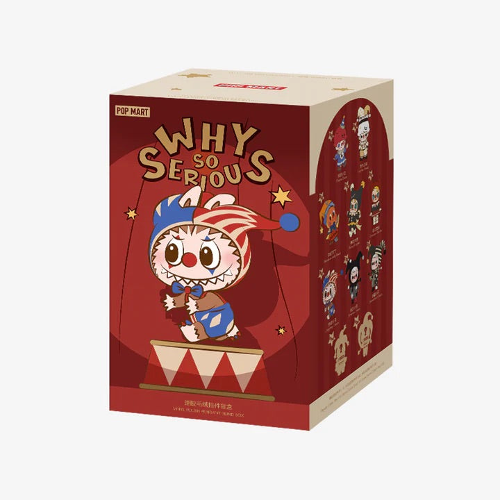 WHY SO SERIOUS Series Labubu Moonlit Mask Secret Edition Vinyl Plush Pendant